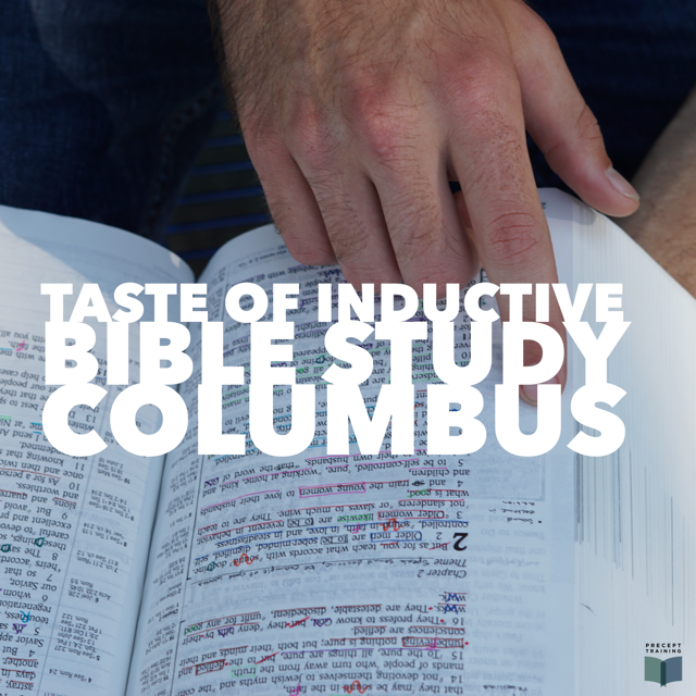 Join us for a Taste of Inductive Bible Study Workshop that is simple &amp; life-changing! You'll learn the rhythms &amp; methods of Inductive Bible Study as we study Joshua chapter 1 together! You will learn to observe, interpret, and apply the text! buff.ly/2JeZX3f