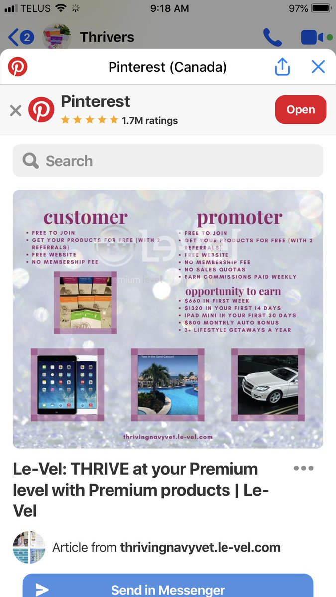 EsterThriver's tweet photo. #bulkbuypromo Who wants to Thrive with me!!? https://t.co/Nxt4qle2CB https://t.co/qYrR4QPnXb