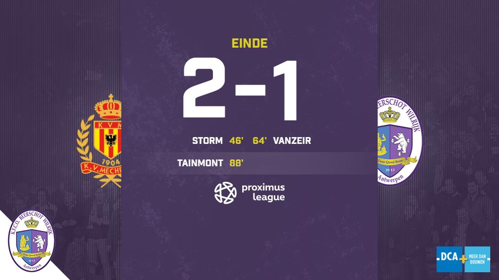 90+5’ Einde van de wedstrijd. Geen sportieve promotie voor Beerschot. 
#ALLFOR1A #WEARE13 #KVMBEE