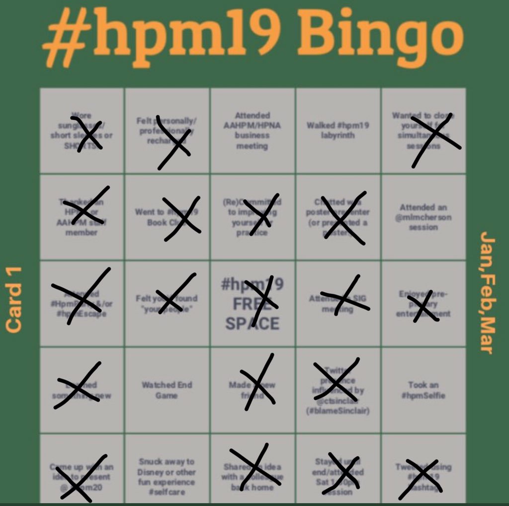Cbridges2016's tweet image. #hpmBingo #hpm19 @PCDorkClub   Not quite a blackout- but a great start! #wherewasthelabyrinth