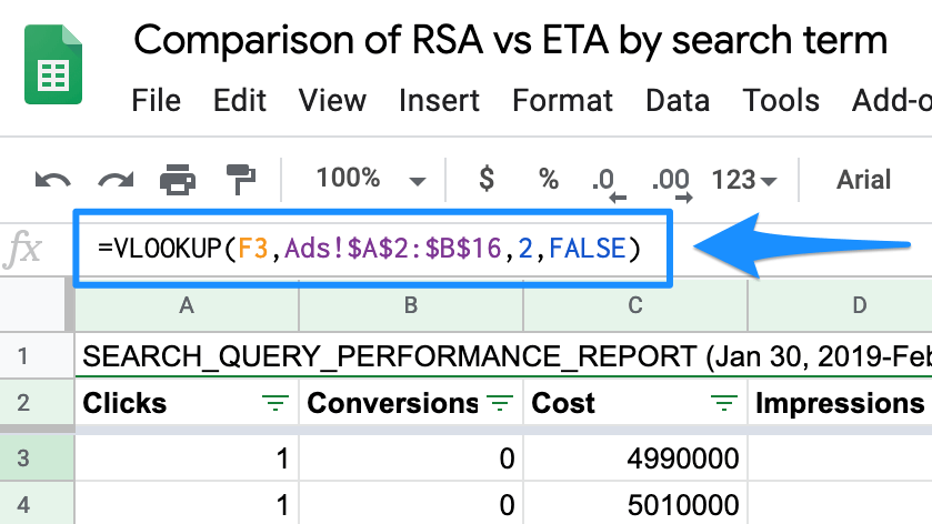 svetoslav_ptkv's tweet photo. If your RSAs don't perform as well as ETAs, than help the machine learn to do better and don’t just turn off the feature! by @siliconvallaeys #GoogleAds #AdsAPI #vlookup #ResponsiveSearchAds
https://t.co/YZ2RCYho4z https://t.co/T5v0mB7UcU
