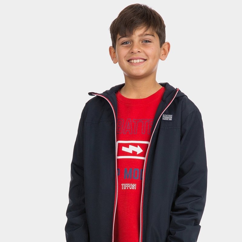 #tiffosikids #tiffosidenim #parkasniño #primavera #chaquetasprimavera #modajunior #cortaviento #tiffosi #junior #cool