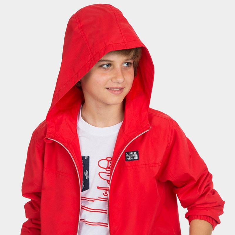 #tiffosikids #tiffosidenim #parkasniño #primavera #chaquetasprimavera #modajunior #cortaviento #tiffosi #junior #cool