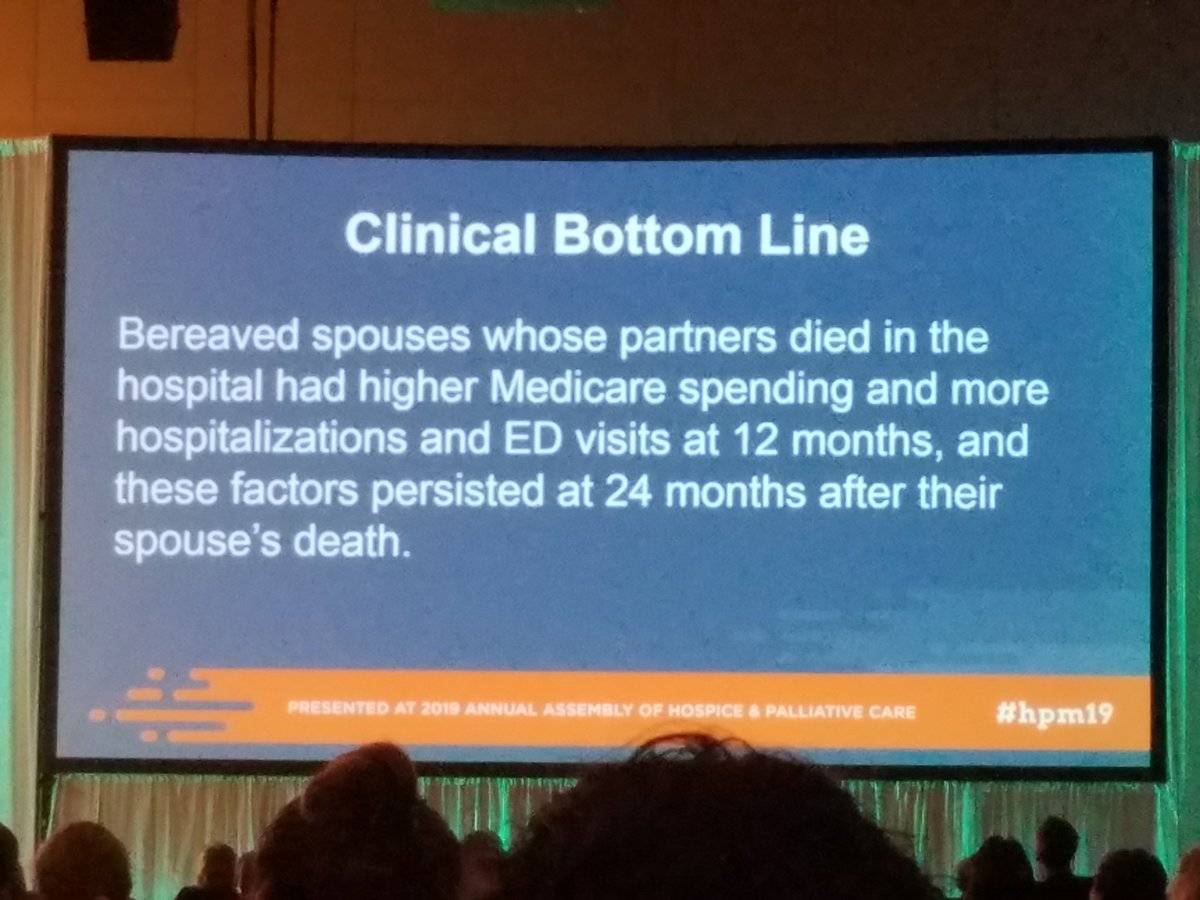 LauraPhpmdoc's tweet image. Location of death impacts future health care spending of bereaved spouse.  #hpm19