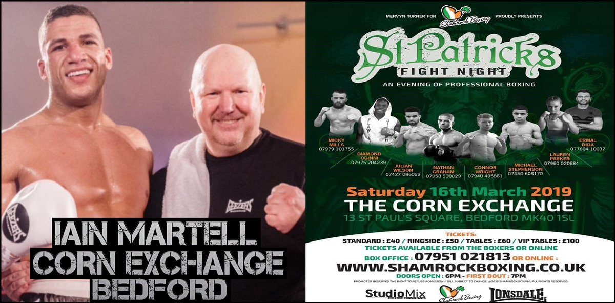FanPodBoxing's tweet image. Norwich's unbeaten Cruiserweight @IainMartell now fights tonight at the Corn Exchange Bedford. He'll be making his heavyweight debut, anyone looking to show their support please contact @proboxnorwich's Graham Everett for more information on tickets.