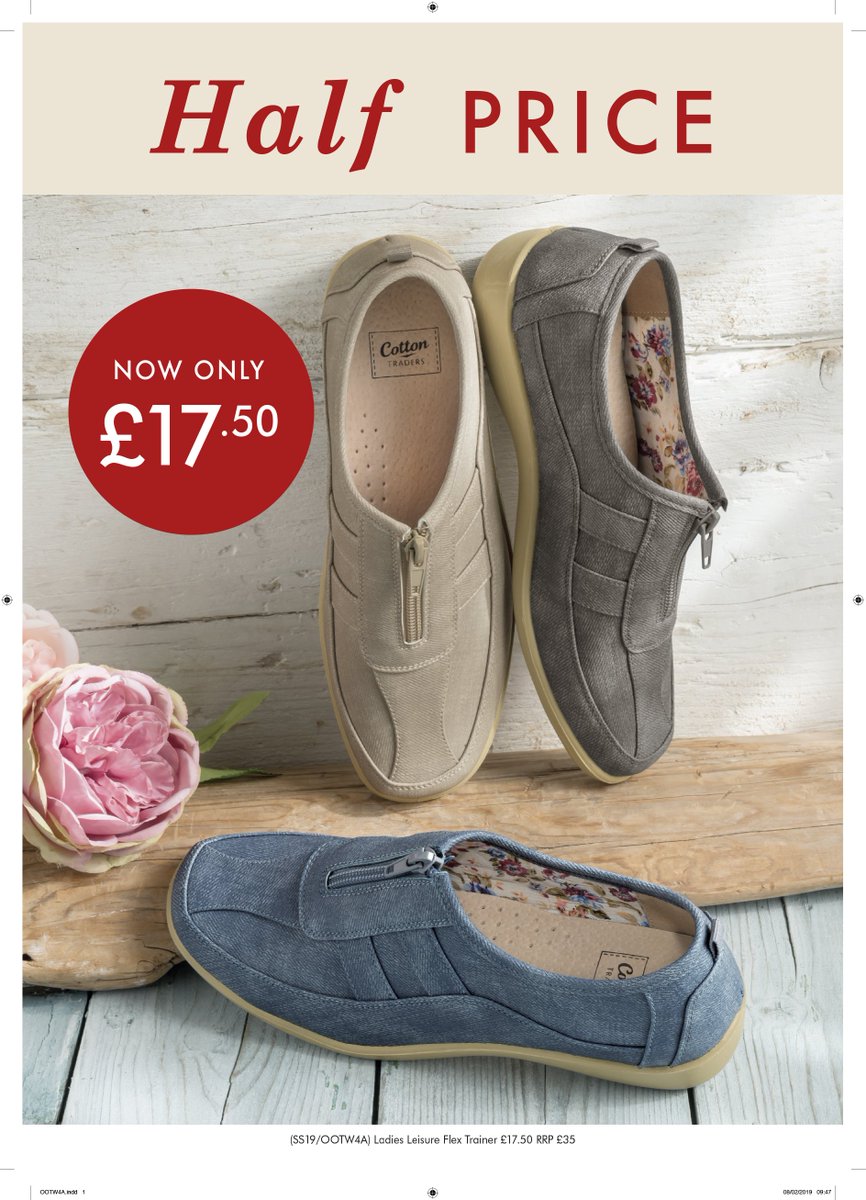 cotton traders ladies trainers