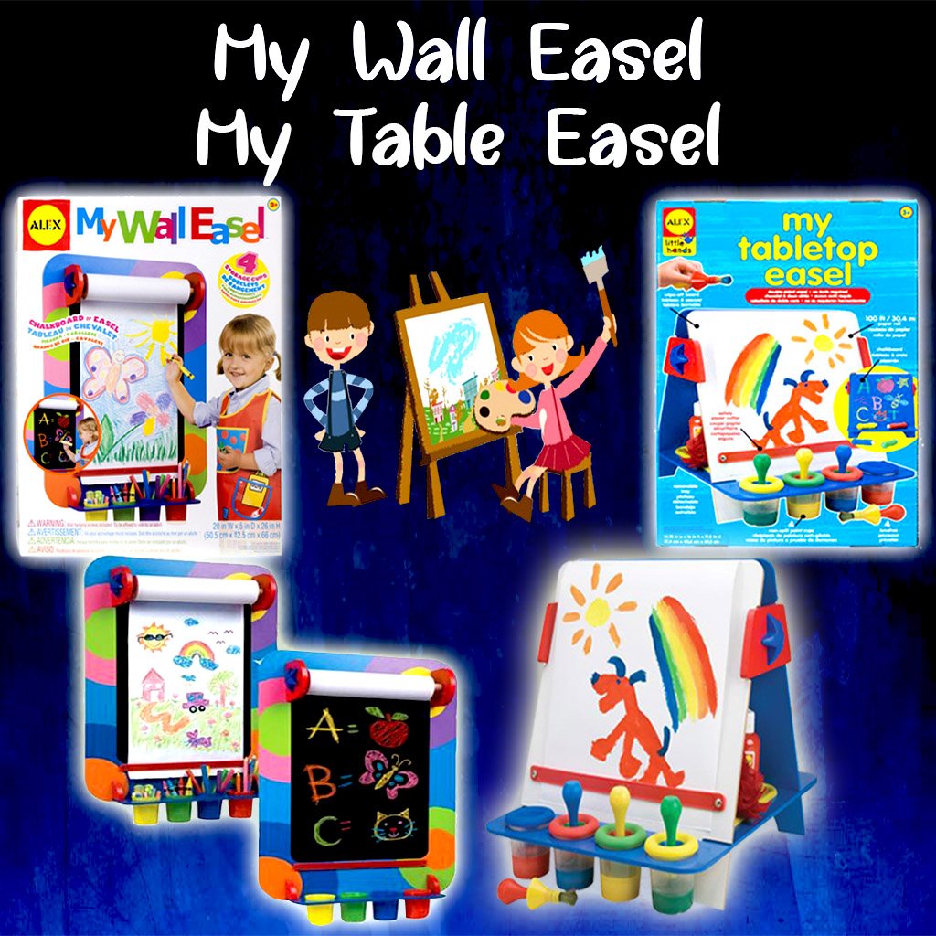 My Wall Easel lets you turn any wall into an artist's studio with this space-saving work area.
My Tabletop Easel is where your young talented one will be spending all of their free time! #kids #kidseasel #easel #creativeminds #creativemindsdubai #mydubai #ilovedubai #painting