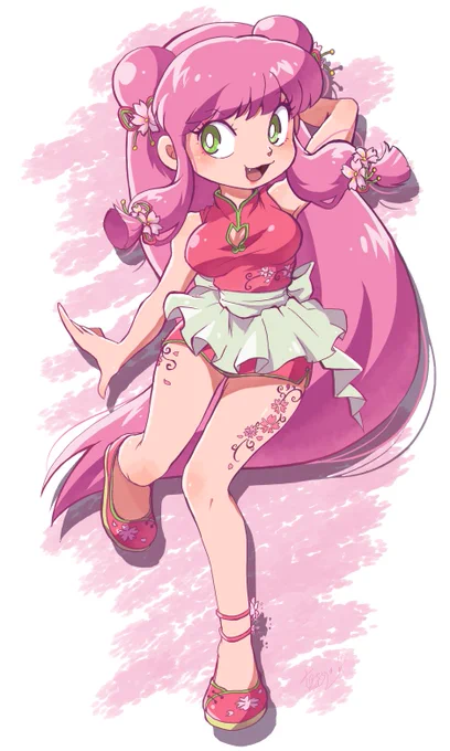 桜色の春らしい
ヘアカラーのシャンプーちゃん達が美しい企画?✨

今年もお邪魔させていただきます(*'◒`*)

 #桜シャンプー
シャンプー!すきだー! 