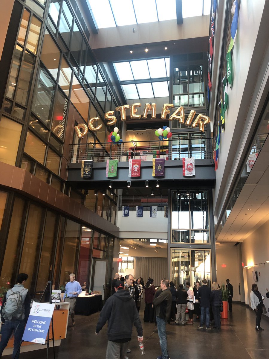 DCSTEMFair's tweet photo. Lots of great projects here at the STEM Fair #DCSTEM https://t.co/MYK7Thp1Wn
