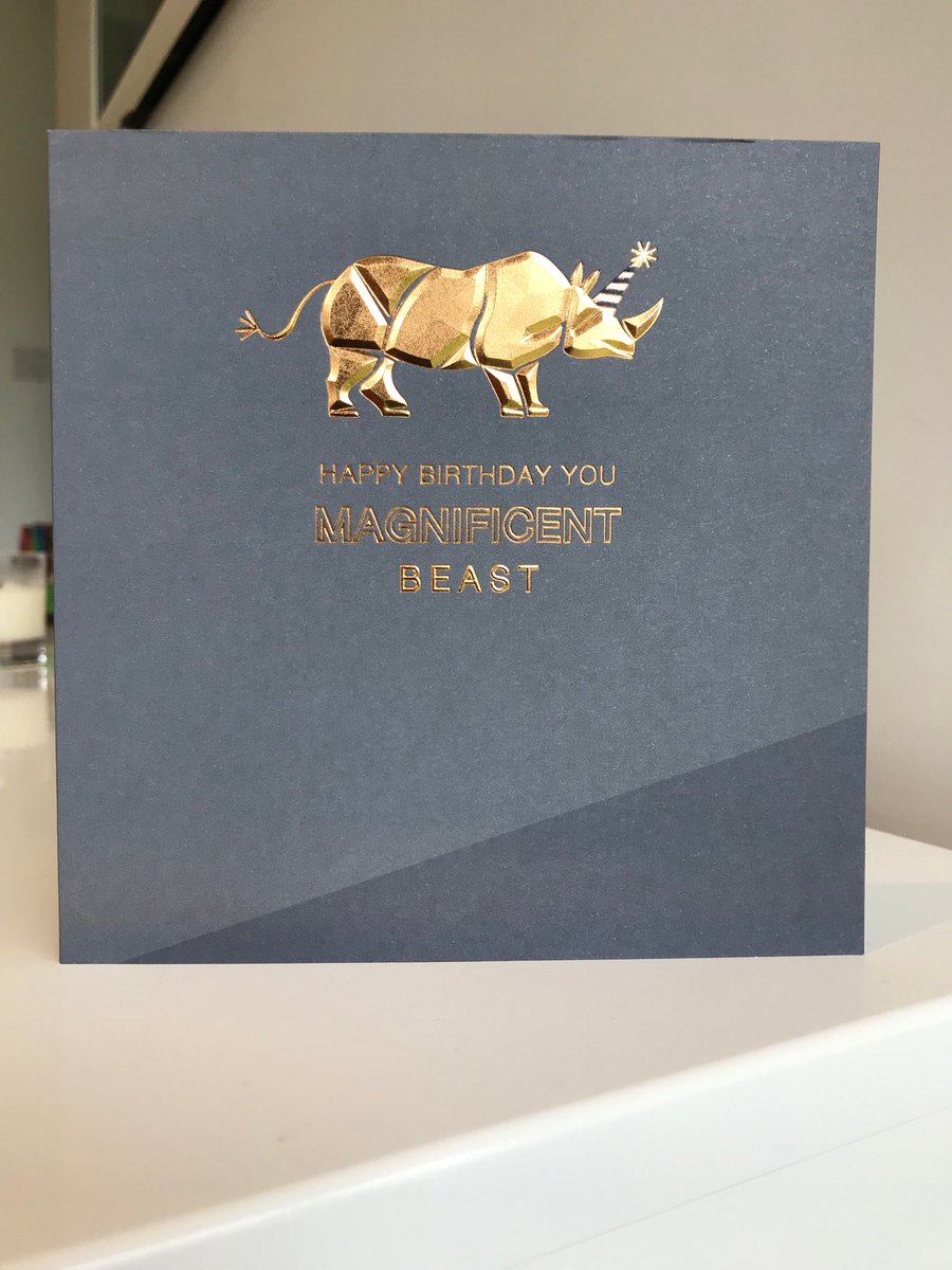 DanByfield's tweet photo. A fitting birthday card from my wife...in more ways than one ..eh ⁦@KP24⁩ https://t.co/LKHIUakgEq
