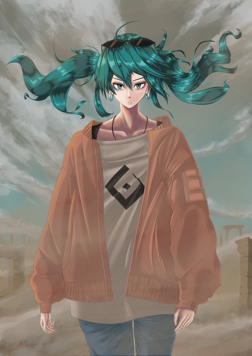 砂の惑星 絵描きさんと繋がりたい イラスト好きな人と繋がりたい 初音 忽雫 みる Kutsuda Miru のイラスト