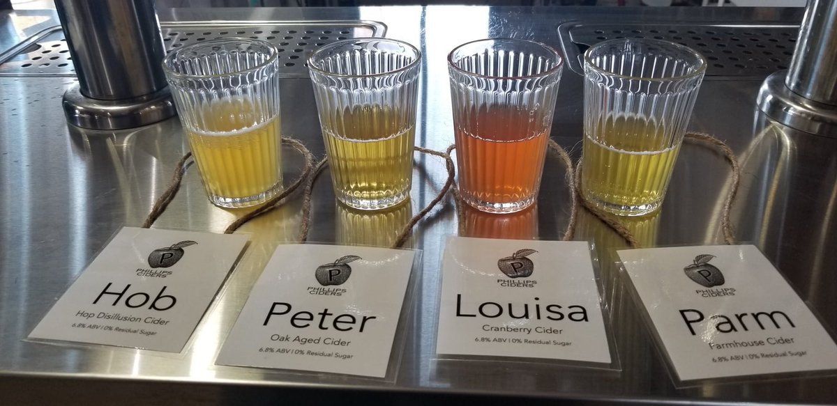 PhillipsOrchard's tweet photo. A beautiful sunny spring day, perfect for som cool hard cider and some hot wood fired pizza from #DetroitFrankies, today from Noon-6pm. Phillips Orchards and Cider Mill, 1995 E Gratiot County Line Rd, Saint Johns MI 48879, NW corner of US-127 &amp; County Line Rd, 8 miles N of M-21 https://t.co/xvGOSdUp4v