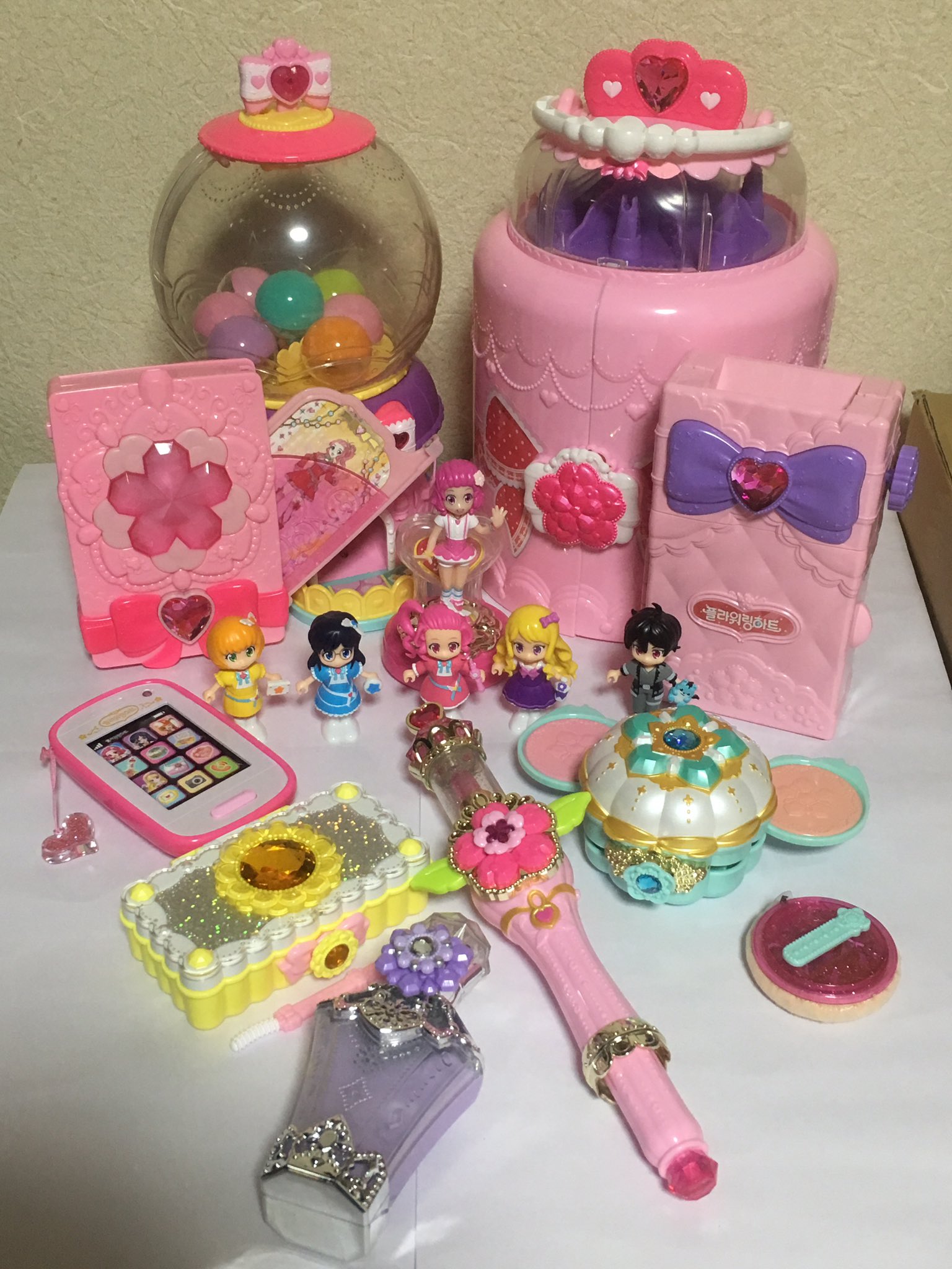 レア✩韓国アニメ✩フラワーリングハート おもちゃ まとめ売り レア✩韓国アニメ✩フラワーリングハート おもちゃ まとめ売り