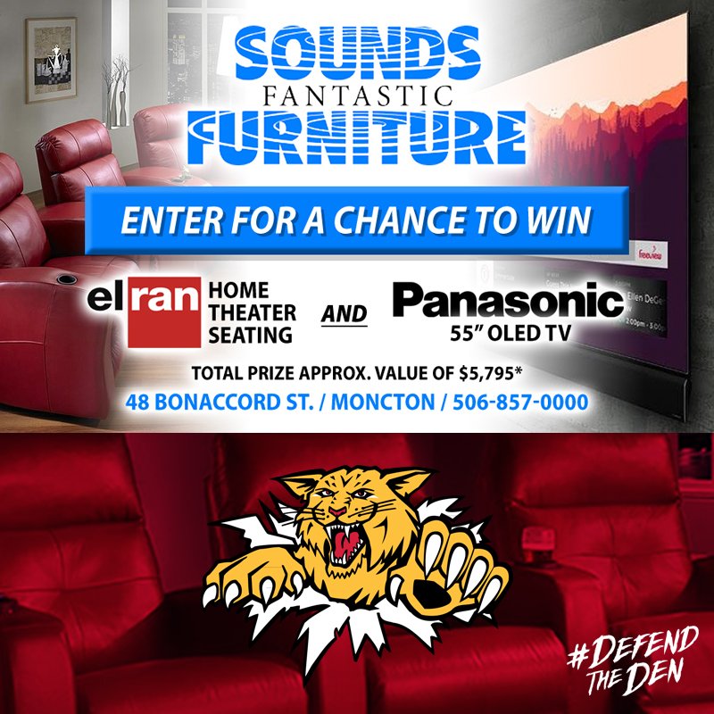 monctonwildcats's tweet image. Tell us where you're sitting for Fan Appreciation today vs the Sea Dogs and you could win a set of Panasonic headphones &amp;amp; get entered in the Grand Prize draw from #SoundsFantastic @SoundsMoncton. Like, retweet &amp;amp; comment your Section, Row &amp;amp; Seat below. #DefendtheDen