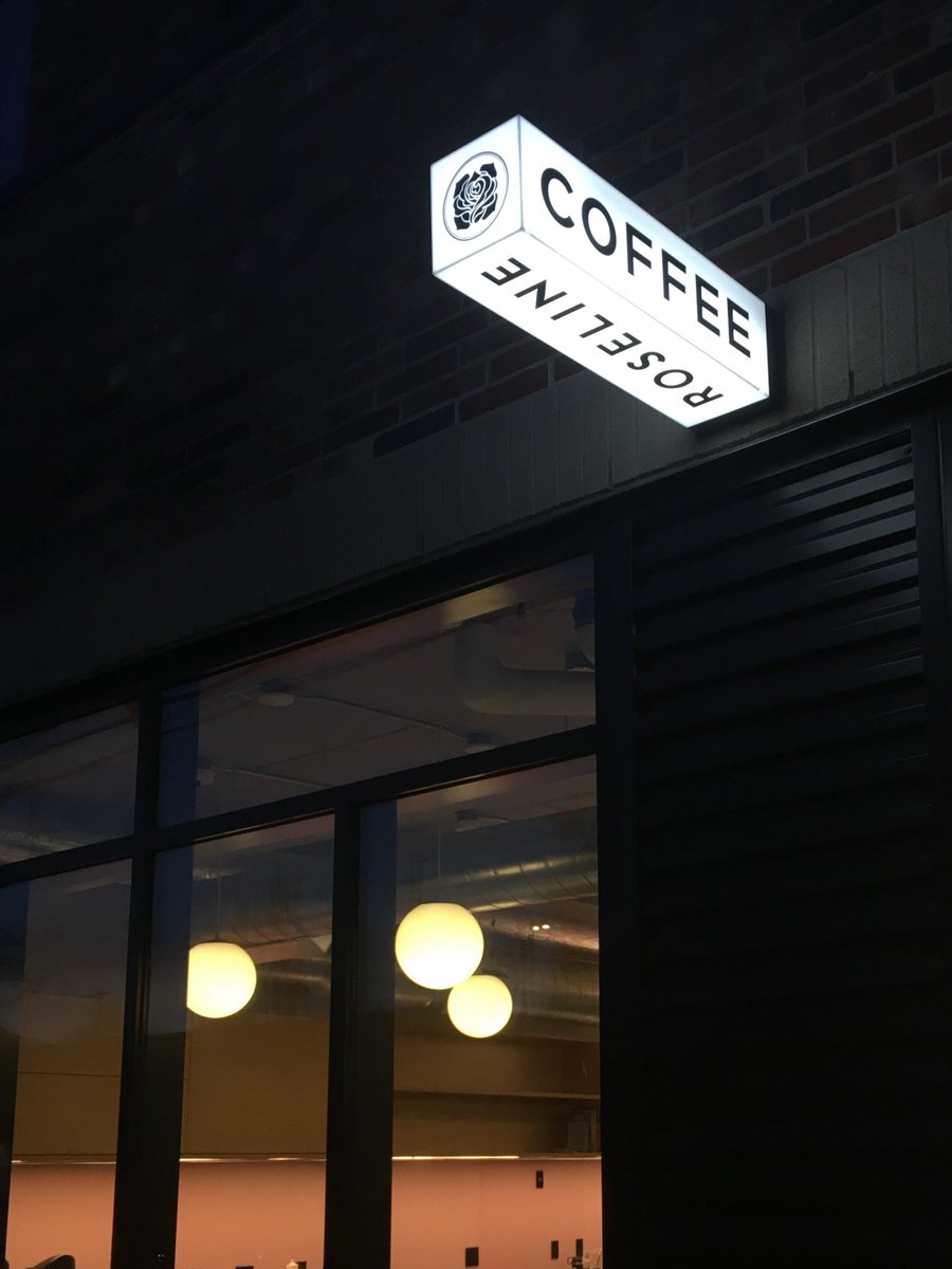 Portland! The lights are on and the coffee is flowing. Come see us on this beautiful Saturday morning.