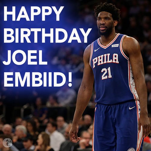 Joel Embiid’s Birthday Celebration | HappyBday.to