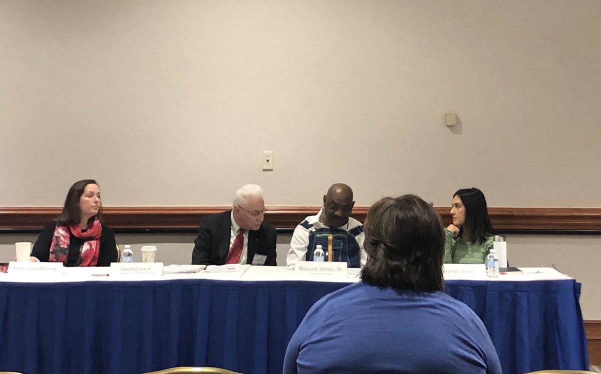 Another amazing breakout at #EPFP55WPS!   Reimagining Civic Learning with Roscoe Jones, Sr., @kelwhitney, @MaribeldeDuran, and Ted McConnell! #ItTakesAVillage #LivedCivics