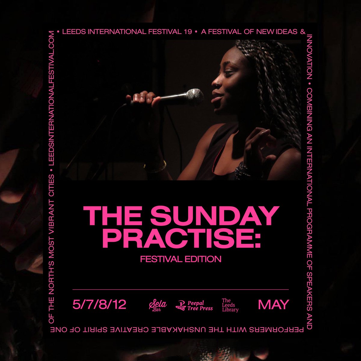 LeedsIntFest's tweet photo. Join this festival edition of The @SundayPractise as we highlight the North's creative gems through film, performance and workshops. In partnership with @peepaltreepress & @Studio12Leeds. #LeedsIntFest
Tickets on sale now.
> https://t.co/8hXJaO1usr https://t.co/bLIwjBcl74