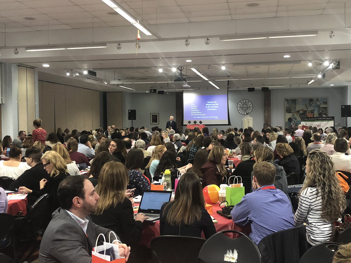 JenFitzMath's tweet photo. A packed room of 300+ educators during the incredible @rickwormeli2 keynote at #NJAMLE19! @NJAMLE @AMLE @C_Requa @tinamonte @LynnThompsonELA @snydesn2 @4theMiddle @sanwoz @ctorre926 @StephJWhite14 #bettertogether #settheworldonfire #njed https://t.co/oRJFD7Wu2m