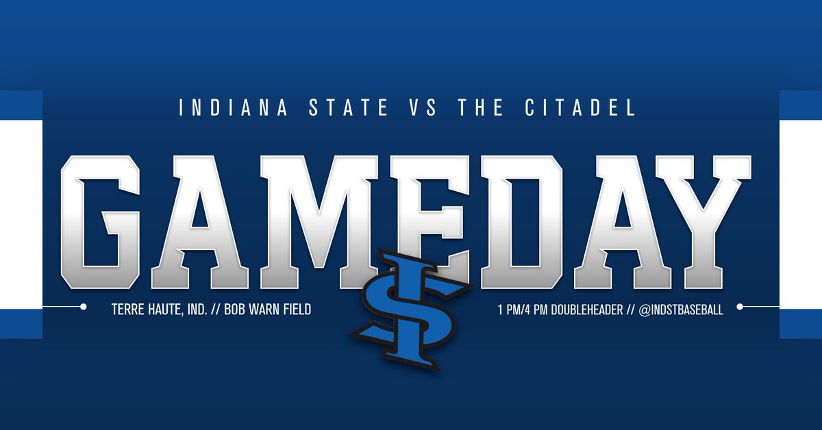 IndStBaseball's tweet image. Let's play two! Sycamores and The Citadel open a weekend series today at 1 p.m. #MarchOn