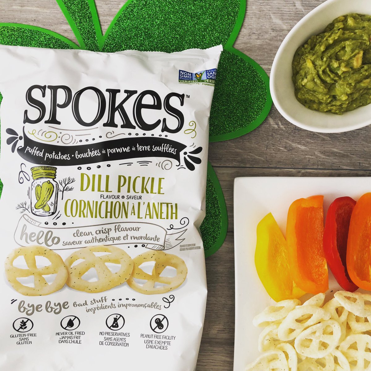 St. Paddy’s Day is tomorrow! In the spirit of #nationalnutritionmonth and keeping the festivities green &amp; #vegan here’s some inspo for #stpatricksday from <a href="/joyoushealth/">Joy McCarthy</a> with a guacamole dip that will take your SPOKES to the next level! joyoushealth.com/27251-blog-the… #glutenfree