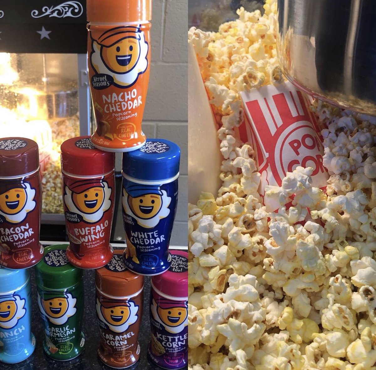SpringfieldTour's tweet photo. Help yourself to the Popcorn Bar at the James Bond III Film Festival this weekend! #kyfilmincentives #springfieldky #jamesbondiii #supportindiefilm #popcorn https://t.co/28UGB2rI3x