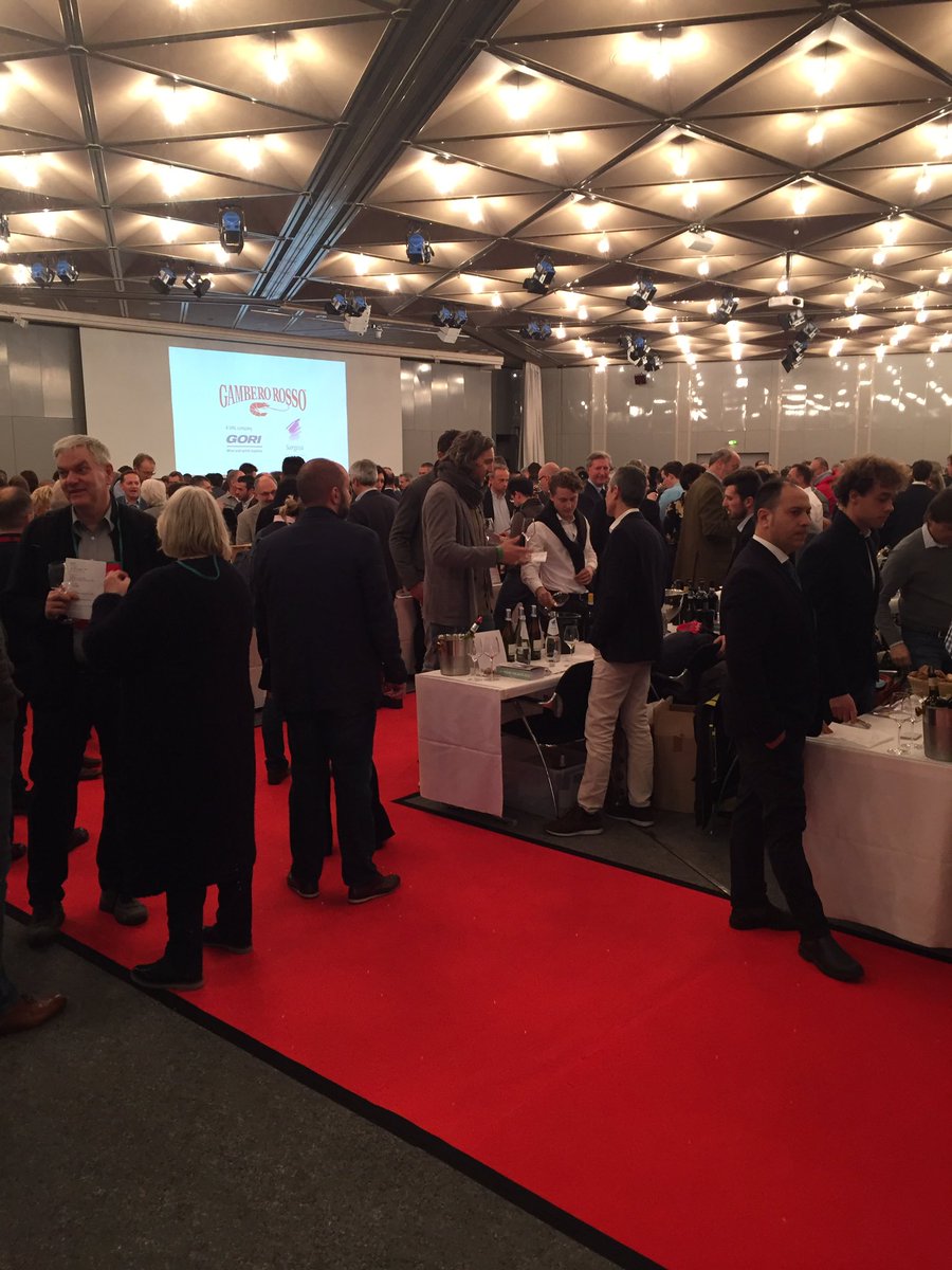 At the annual <a href="/GamberoRossoUSA/">Gambero Rosso</a> #TreBiccheri tasting to kick off <a href="/ProWein/">ProWein</a> 2019. #TenutaBellafonte Sagrantino Collenottolo 14 and #Jermann Vintage Tunina 16 were favorites