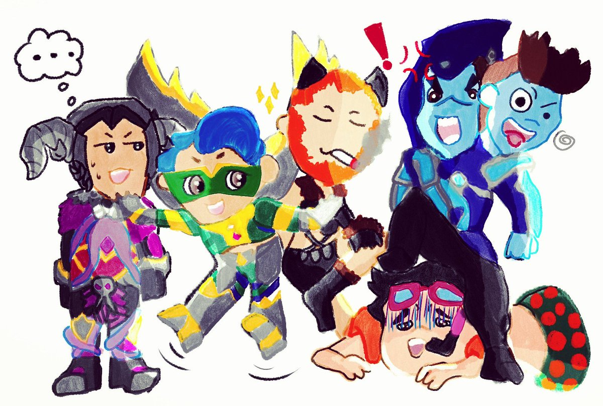 artdytore's tweet photo. I'm proud to say I have the best teammates ever! This is my #Smite team, DesatrankesJaen 💫💫

https://t.co/k22vVUrlAm https://t.co/bzmBpk2Tz9