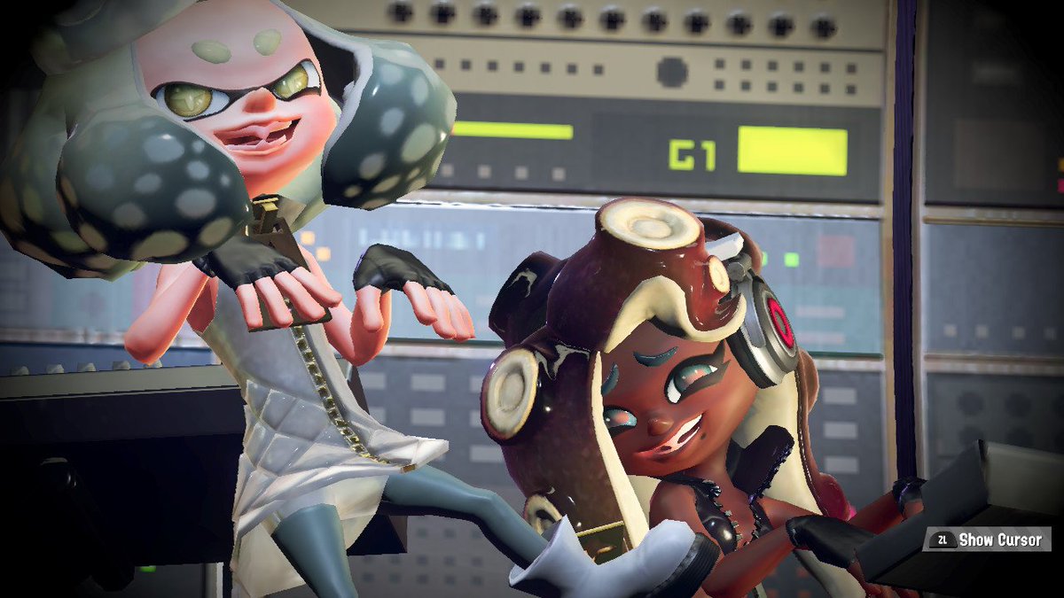 Splatoon2Posts4's tweet image. Happy Splatfest!  #Splatoon2 #NintendoSwitch #marina #pearl