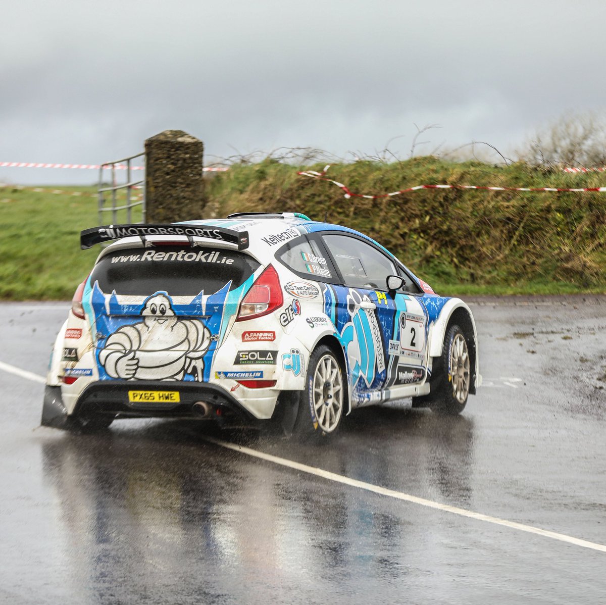 Another fastest time and we are now 23.4 seconds ahead after stage 7. I am absolutely loving the battle and the stages here in #WestCork! #WestCorkRally