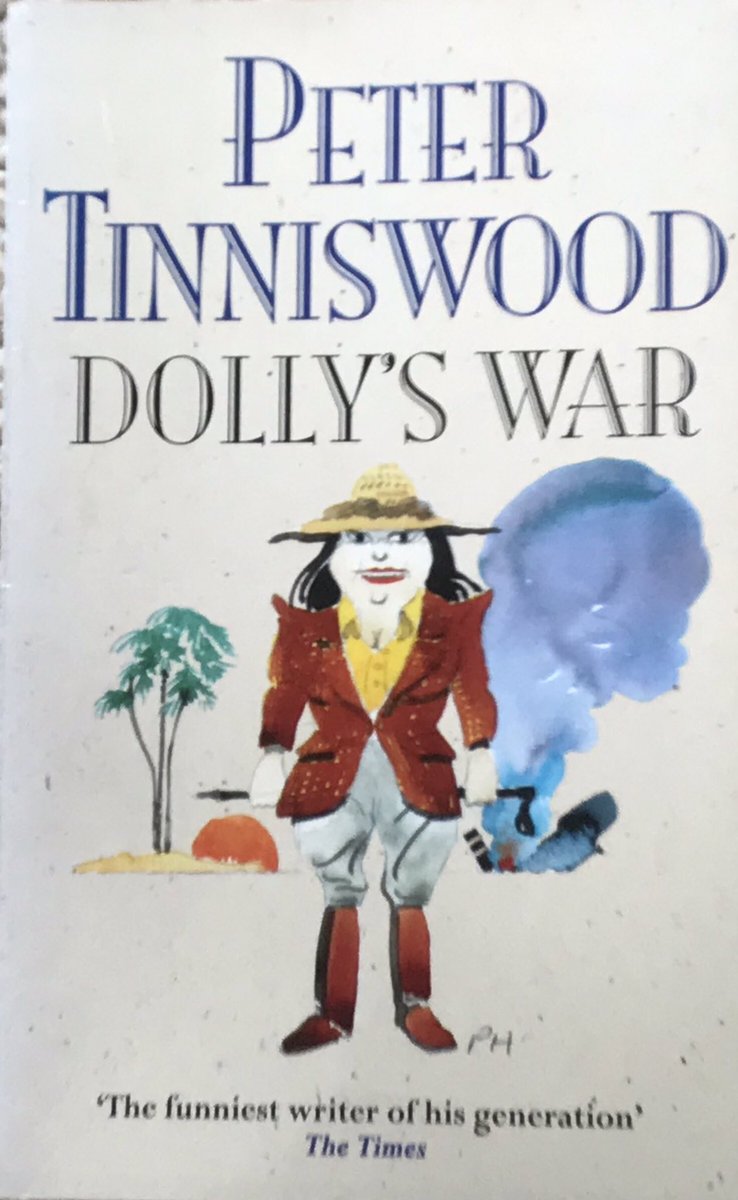 UM507822's tweet photo. We’ve been carrying much #Tinniswood cargo on #UncleMort and we have two stern dollies. But suddenly this has fallen out of the bookcase. I don’t remember reading Dolly’s War. But I’ll start soon ....... https://t.co/IfKAttJ4Ik