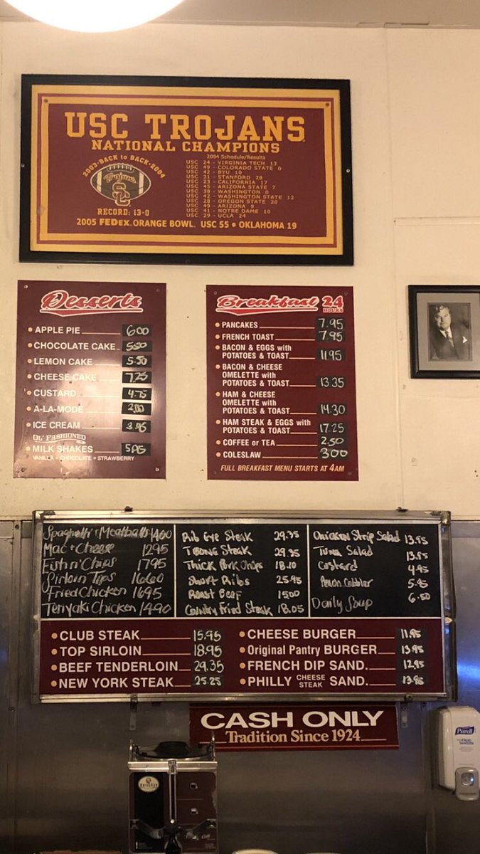 AgentCS's tweet image. #TheOriginalPantryCafe in #LosAngeles! ...empfehlenswert.