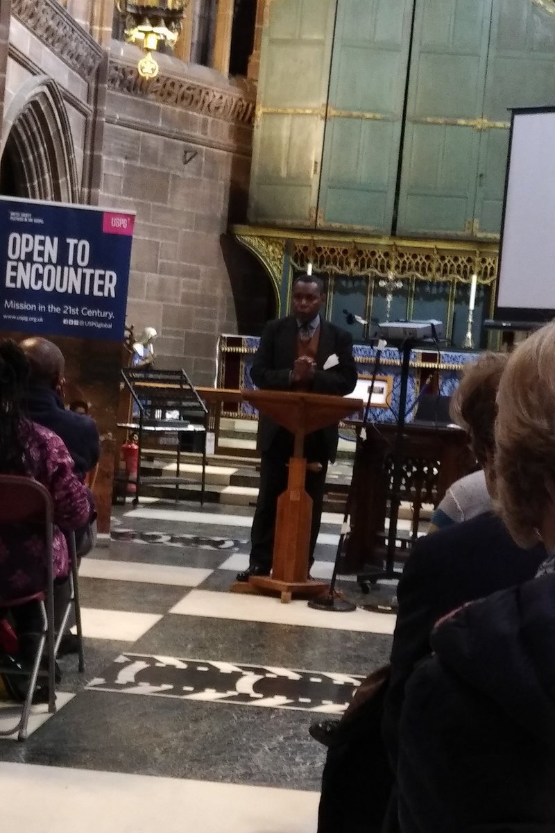 PashaReflection's tweet photo. The challenges of #rethinkingmission are laid out @USPGglobal Conference @LivCathedral  by Revd Dr Daniel Justice Eshun in our failure to accurately remember the past https://t.co/YJIFIL8Lpw