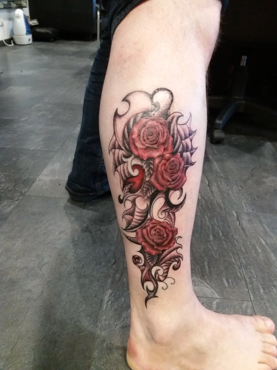 Na 5uur in de pijnbank is dit het resultaat van mijn 1e #tattoo