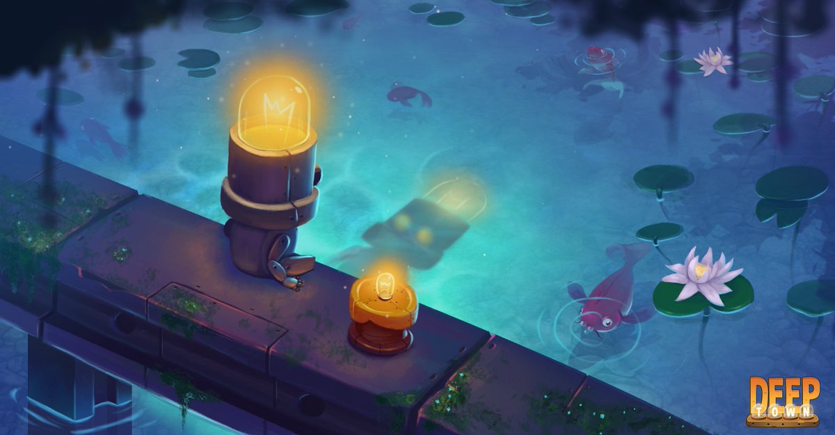 DeepTownGame's tweet photo. Deep Towners! Let’s pop the champagne and grab some cake because we are celebrating the 2nd Anniversary of Deep Town! 🥳 
Follow the link for the details and a little surprise! 😉
https://t.co/3Nl0XROAbx https://t.co/hoxw1jmh6z