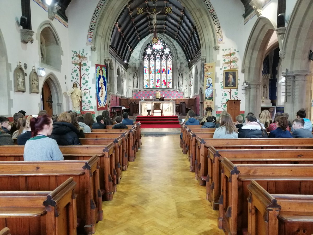 Such a brilliant and reflective day on retreat with 9H and 9M yesterday. All pupils were great from start to finish. Big thank you to Mrs Foster-Noble and Mrs O'Neill for giving up their day to come along.
