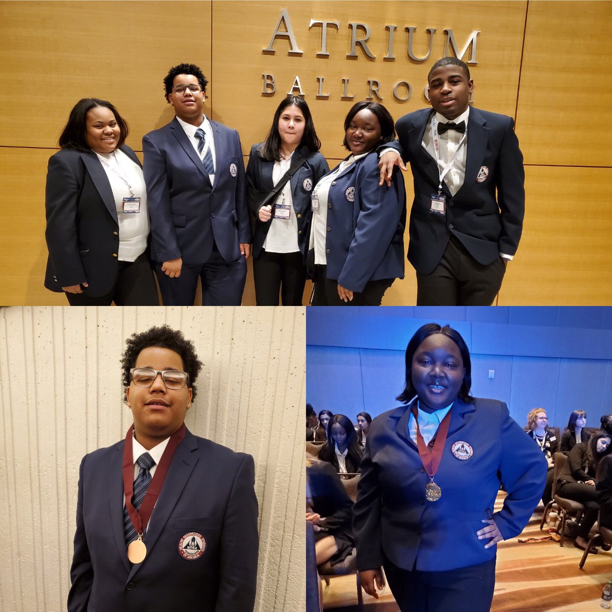 DeKalb students competing at the HOSA state conference! Victoria Holloway from Warren Tech just won 1st place in Interviewing Skills! <a href="/dcsdctae/">DCSDCTAE</a>