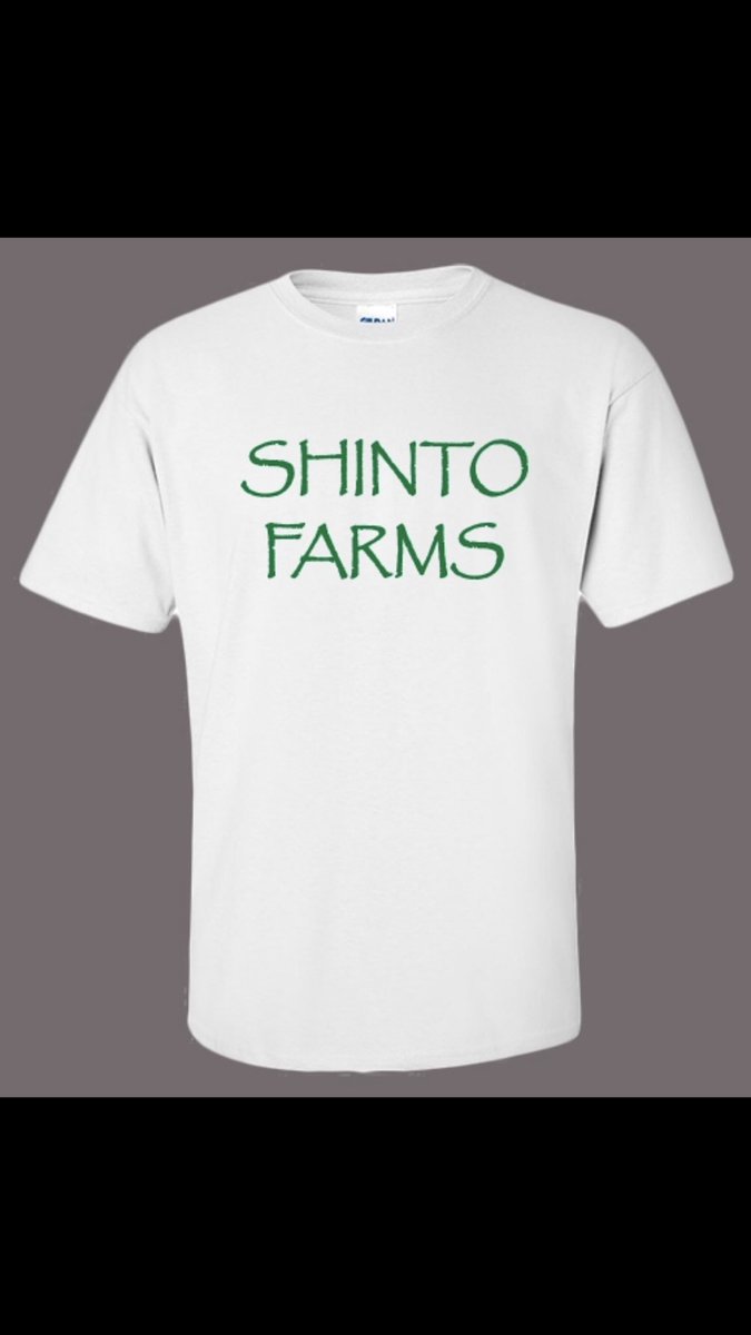 ShintoFarms's tweet photo. The shirts are in stock and ready for purchase! DM for details! S,M,L,XL available! 💚 https://t.co/617lLPchIm