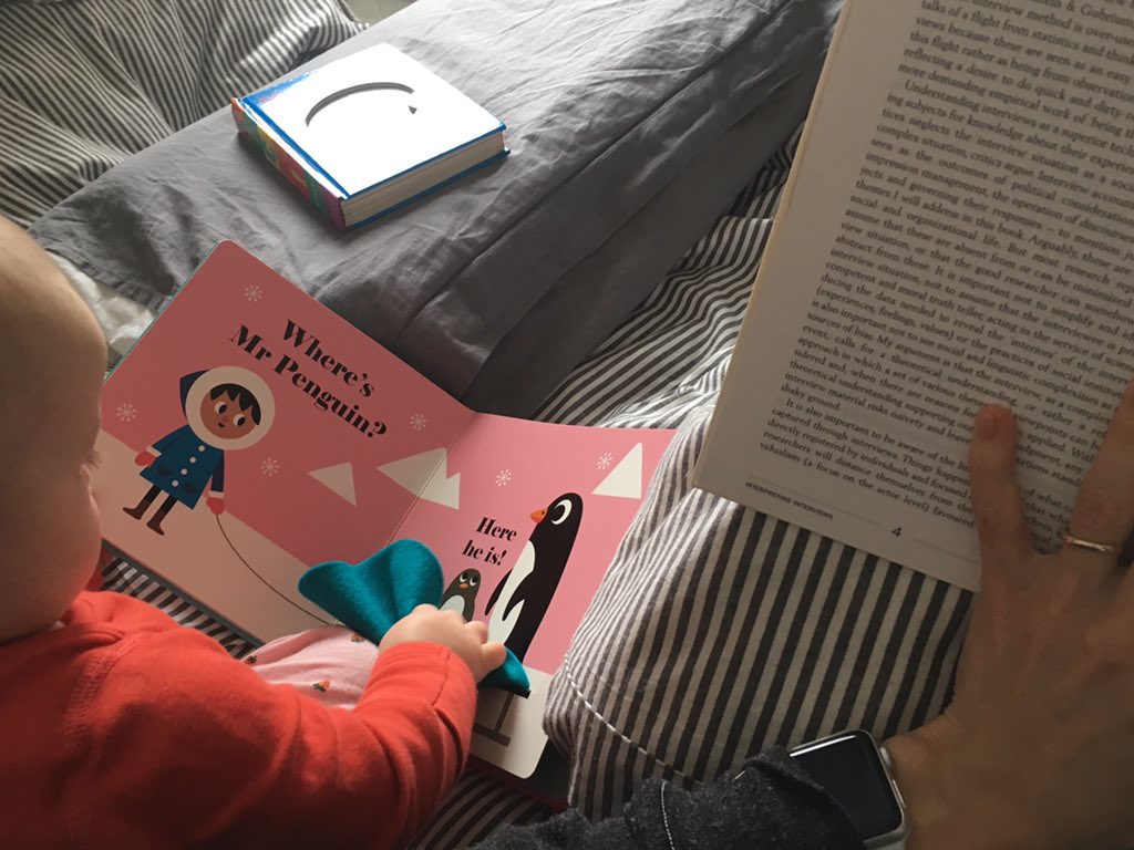 Far too late for #WorldBookDay really but I couldn’t help think of it as we read our books together.