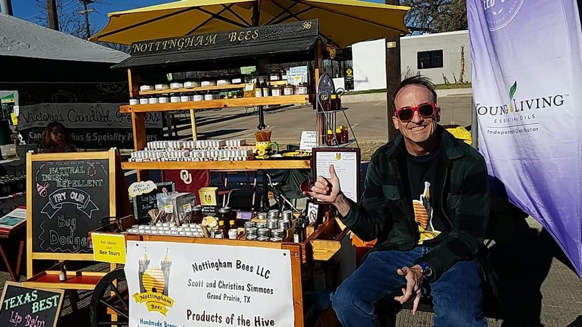 Visit Nottingham Bees near the Main Stage, Mansfield Pickle Palooza 10-6.