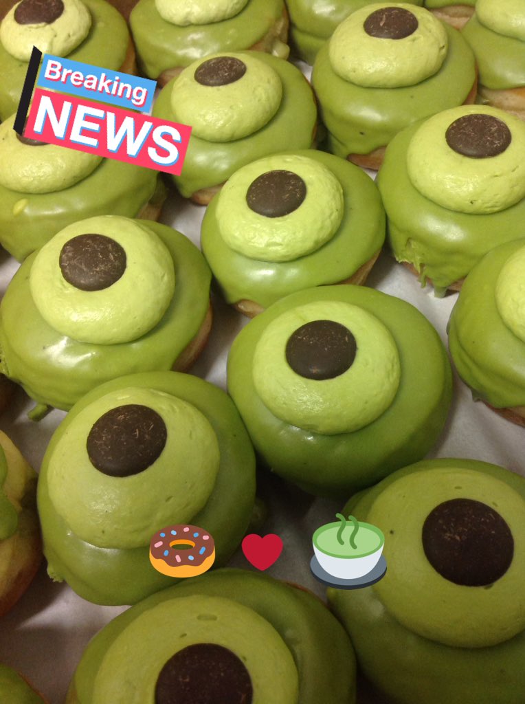 One day only! Stop by our shop today 3/16 to receive your free Matcha donut ##T2Moments #MatchaMadness #thedoughnutproject #matchagreentea #T2tea