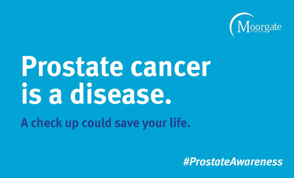 MoorgateA's tweet image. Who knew prostate cancer was so serious? 

We did and now you do too, so don&apos;t hesitate to get your prostate checked.

#prostateawarenessmonth