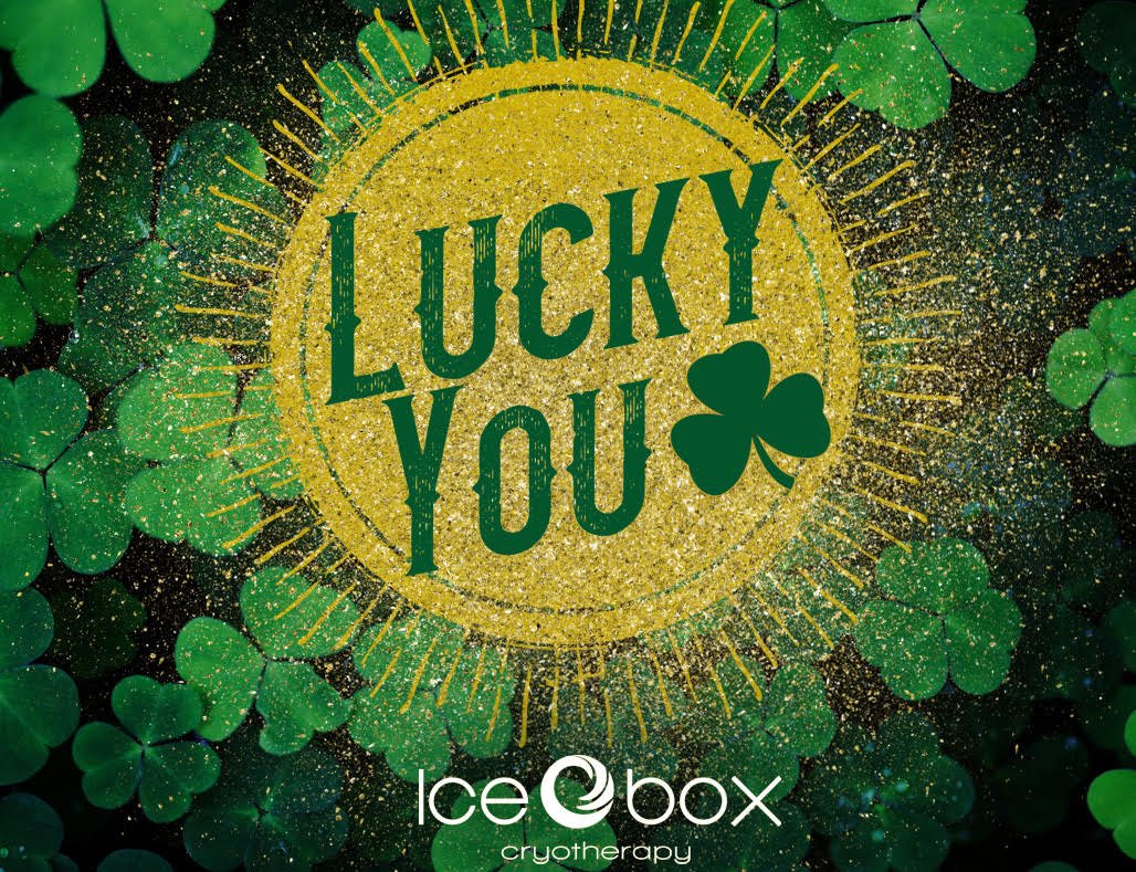 Lucky you!🍀
$199 for a whole month of UNLIMITED Whole Body Cryotherapy. 
#getcooler #iceboxstudios #cryotherapy
ow.ly/vqUX50nh8sc