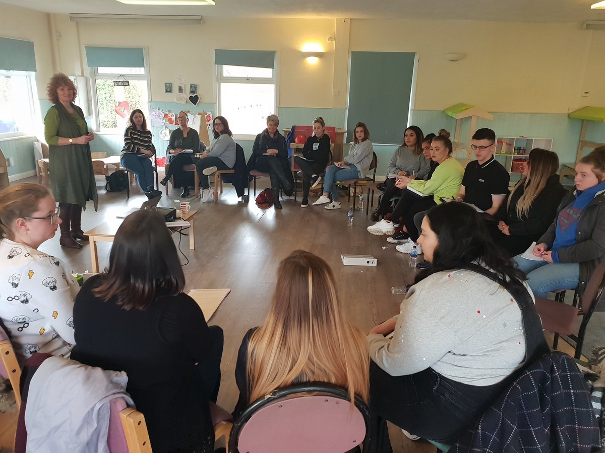 lullabynursery's tweet image. Now  @suzannezeedyk leads us in discussions around sharing #attachment #play #sensorysystem #daringventures with parents and what it looks like in practice!