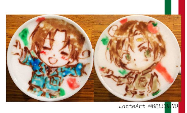 Uzivatel ベルコルノ ラテアートと漫画飯 Na Twitteru ラテアート イタリア兄弟 ロマーノ ヴェネチアーノ ヘタリア Latteart Hetalia 本日お誕生日 Happy Birthday マカロニ兄弟生誕祭19 くるん生誕祭19 伊兄弟生誕祭19 ヘタリア T Co Uzivatel ベルコルノ ラテアートと漫画飯 Na Twitteru ラテアート イタリア兄弟 ロマーノ ヴェネチアーノ ヘタリア Latteart Hetalia 本日お誕生日 Happy Birthday マカロニ兄弟生誕祭19 くるん生誕祭19 伊兄弟生誕祭19 ヘタリア T Co
