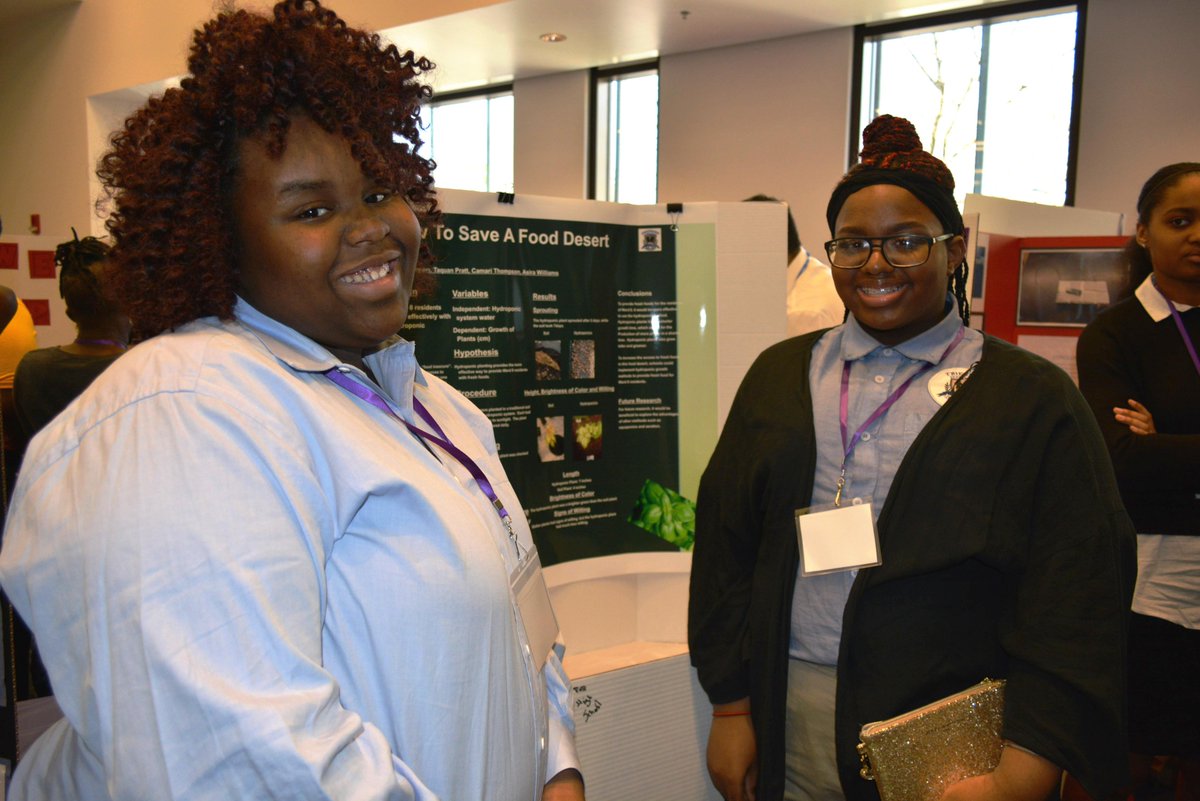 DC STEM students show what they know at today's @DCSTEMFair - and they know a lot from robotics, chemistry and biology to computer science, math and engineering. @DCSTEMNetwork #dcstemfair