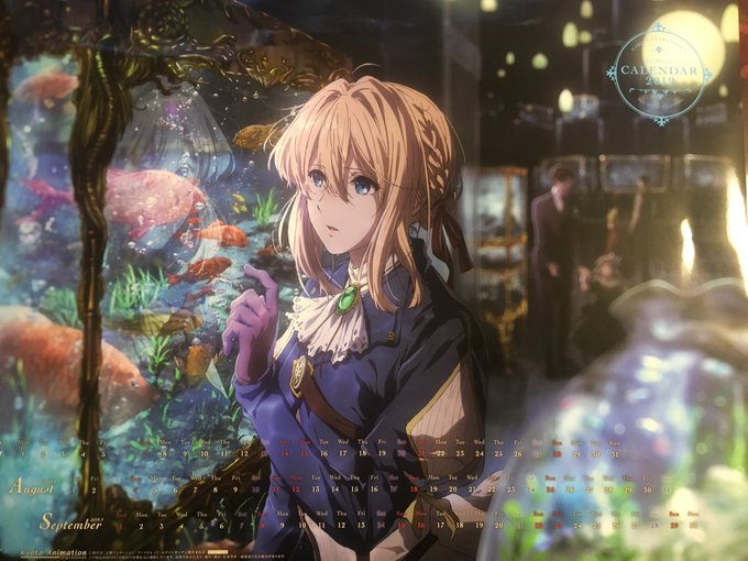 ヴァイオレット エヴァーガーデンのtwitterイラスト検索結果 古い順