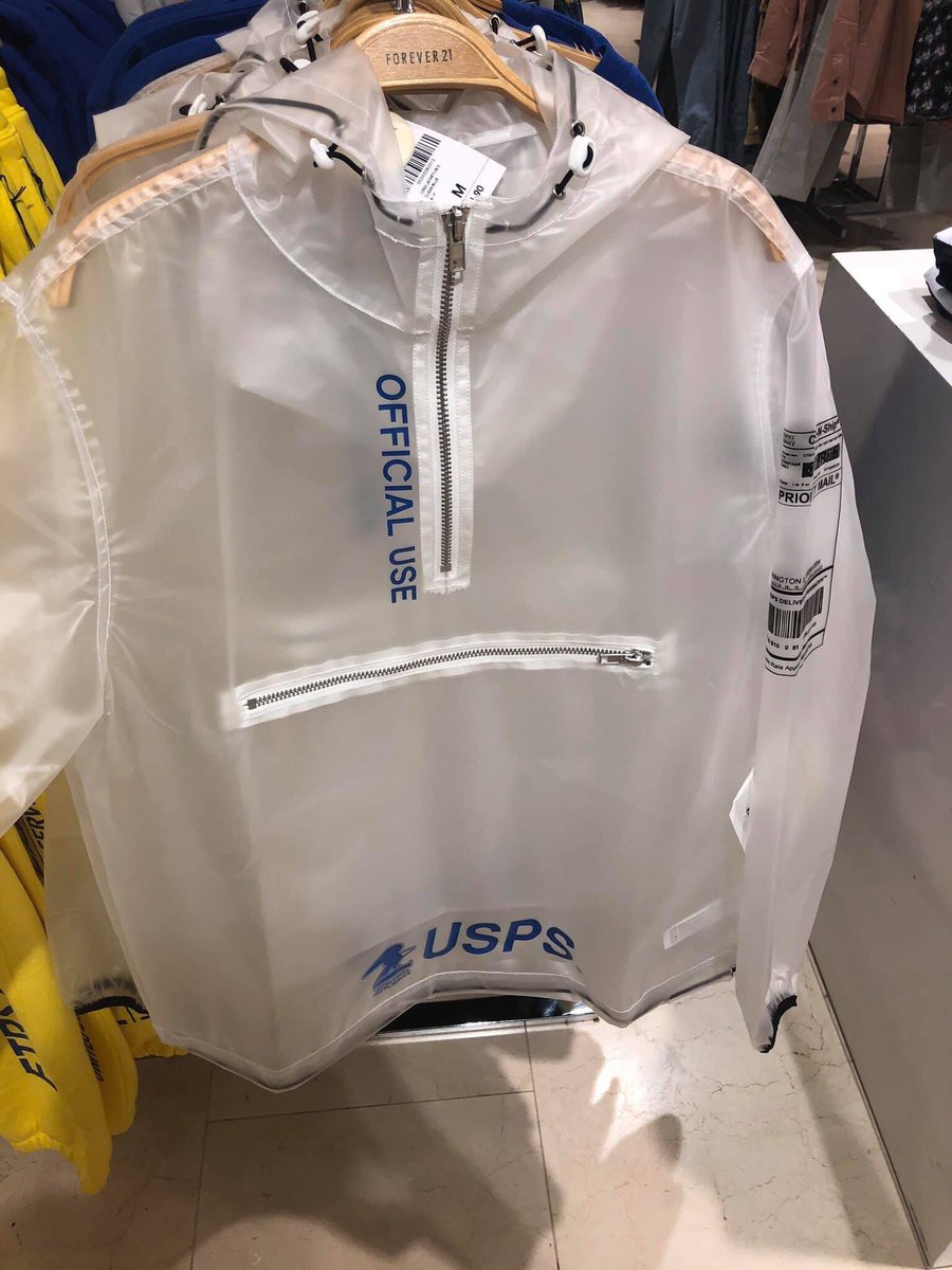 usps hoodie forever 21