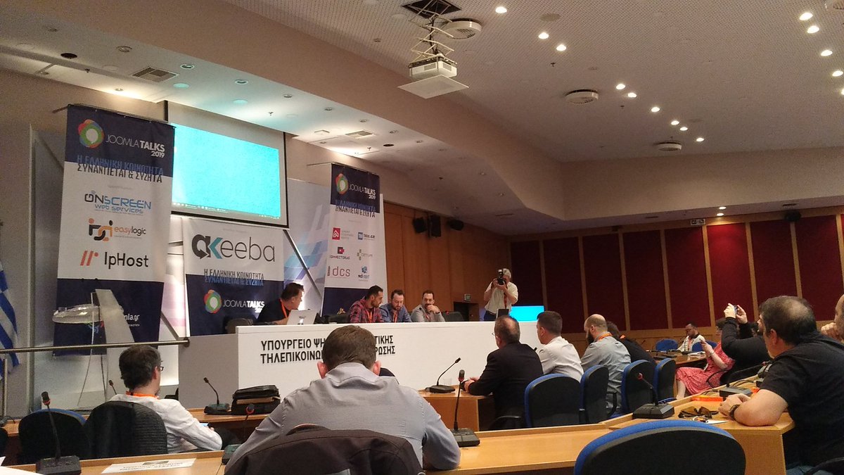 jeckodev's tweet photo. Greek extensions developers talk about doing business with #Joomla at @JoomlaTalks
@tassosm @joovlaki @joomla #joomlatalks https://t.co/lB0GpVQHaA