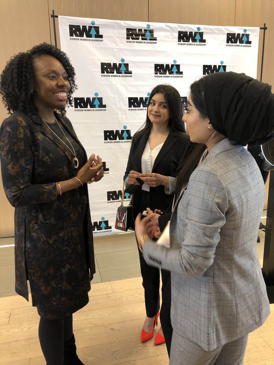 Starting the morning at <a href="/RWILeadership/">Women in Leadership</a>’s 2019 conference: POWER MOVES, a space focused on empowering young women. Today, we’re turning setbacks into comebacks! #ONpoli #RWIL19
